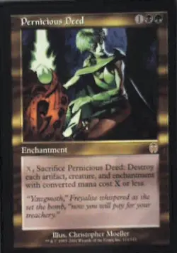 Pernicious Deed - Apocalypse: #114, Magic: The Gathering Nm R60 - Image 1