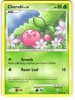 Cherubi Common Pokemon TCG Supreme Victors 96/147 - Image 1