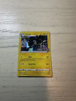 Pokemon TCG Luxray Sword And Shield Rebel Clash Pre Release Promo SWSH023 - Image 1