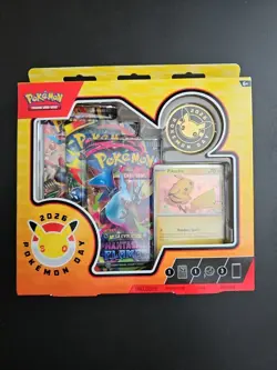 New Sealed Pokemon Day 2026 Collection, 3 Packs & Pikachu Promo IN HAND - Image 1