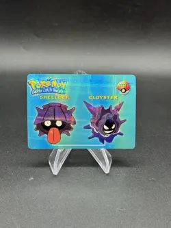 Shellder Cloyste Holo Pokemon Vintage Pocket Monsters Vending Prism Sticker 1224 - Image 1