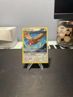 Pokemon TCG Fearow Cosmo Foil Promo Card #XY57 LP (w/swirl) - Image 1
