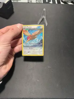 Pokemon TCG Fearow Cosmo Foil Promo Card #XY57 LP (w/swirl) - Image 3