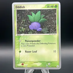 Bellossom 16/101 & Oddish 68/101 Pokemon World Championships 2004 - Image 3