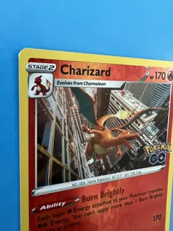Charizard Reverse Holo 010/078 Pokemon GO - Image 3