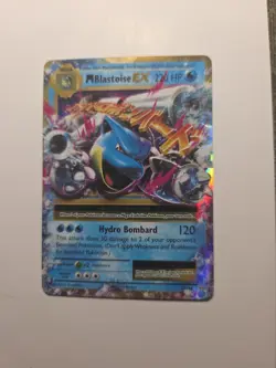 Pokemon M Blastoise EX 22/108 Evolutions Ultra Rare Holo Mega 220HP English Card - Image 1