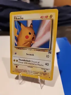 Pikachu (SNAP Promo) 26/53 Promo WoTC Promo Pokemon Card - Image 2