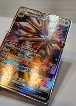 Solgaleo GX SM104 Ultra Rare Sun & Moon Promo Pokemon 652 - Image 3