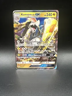 Pokemon TCG: Kommo-o GX - 100/145 -Sun & Moon Guardians Rising - Image 1