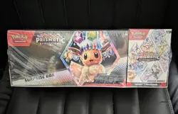 Pokemon TCG Prismatic Evolutions Surprise Box & Booster Bundle Sams Club SEALED - Image 1