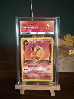ACE 9 MINT 2000 POKEMON ROCKET DARK FLAREON 35/82 1ST EDITION - Image 1