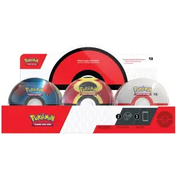 Pokemon 2025 Q4 Poke Ball Tin Display (6 tins) - Image 1
