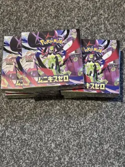 Pokemon Japanese Munikis Zero Booster Box (Sealed with shrink wrap) 30 Packs - Image 1