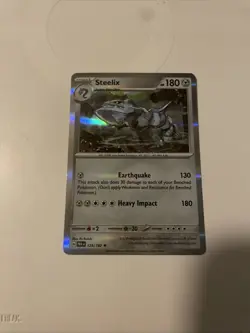 Steelix (125/182) ( Holo) Paradox Rift - Pokemon TCG [English, Near Mint] - Image 1