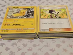 (90) Pokemon TCG Lot Cosmic Eclipse/Burning Shadows Common/Uncommons NM - Image 2