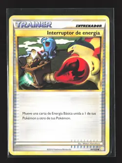 Pokemon HeartGold SoulSilver #91/123 Uncommon Energy Switch - Image 1