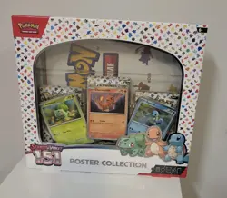 Pokemon TCG Scarlet & Violet 151 Poster Collection New Factory Sealed - Image 1
