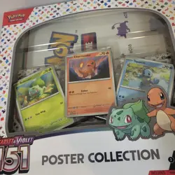 Pokemon TCG Scarlet & Violet 151 Poster Collection New Factory Sealed - Image 3