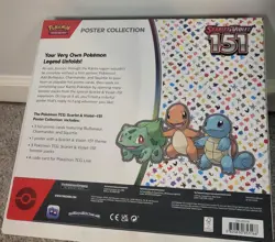 Pokemon TCG Scarlet & Violet 151 Poster Collection New Factory Sealed - Image 4