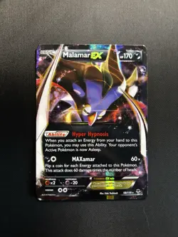 Pokemon Malamar EX 58/119 XY Phantom Forces Holo Rare EX 170HP English TCG - Image 1