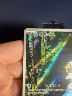 Pokemon TCG Psyduck 175/165 Full Art Holo Illustration Rare Scarlet & Violet 151 - Image 4