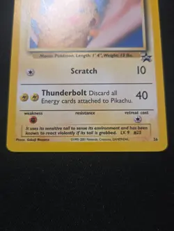 Pokemon TCG: LP WoTC Pikachu SNAP #26 Blackstar Promo - Image 4