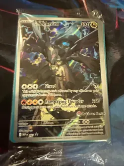 2026 Pokemon Ascended Heroes Pokemon Center SEALED Black Star Promo N’s Zekrom - Image 2