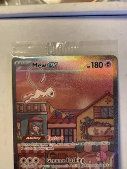 SEALED - Mew ex SVP 053 Pokemon - Scarlet Violet 151 Black Star Promo Full Art - Image 4