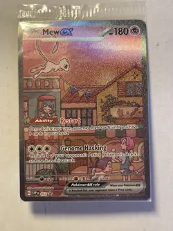 SEALED - Mew ex SVP 053 Pokemon - Scarlet Violet 151 Black Star Promo Full Art - Image 5