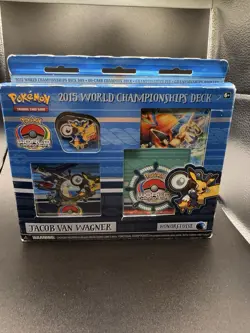2015 World Champions Deck Jacob Van Wagner Pokemon Sealed Rare - (D) #2D - Image 1