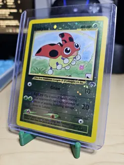 Swirl Ledyba 07/18 Southern Islands Reverse Holo Pokemon - Image 3