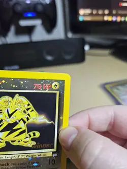 Double SWIRL Electabuzz Winner 001/009 Reverse Holo Pokemon - Image 3
