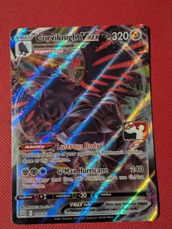 Pokemon TCG - Corviknight VMAX - 110/163 Stamped - Prize Pack Series - Image 1