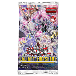 Twelve (12) YU-GI-OH CCG: Valiant Smashers Booster Packs - Image 1
