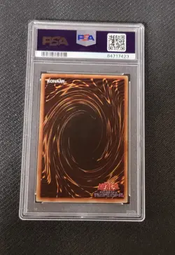 Yu-Gi-Oh! Dark Magician Girl JAPANESE Super Structure Deck: Yugi YU-01 PSA 8 - Image 2
