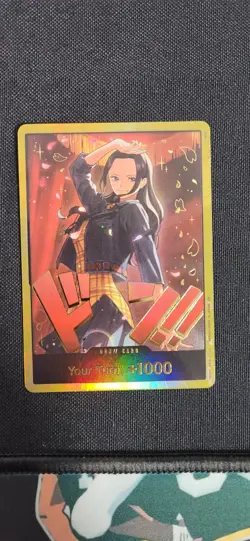 One Piece Card Game EB03 Heroines Edition Gold DON!! Nico Robin English M/NM - Image 1