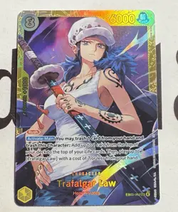 One Piece #EB03-062 Trafalgar Law Secret Rare SEC Heroines Edition - Image 1