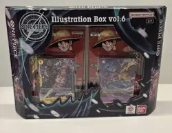 SEALED Bandai Trading Card Games One Piece Illustration Box Vol 6 Fast Shipping! - Image 1