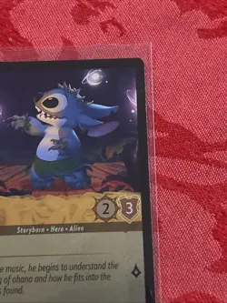 FOIL Disney Lorcana - Fabled - Stitch - Alien Dancer - 9/204 FOIL - Image 2