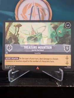 Treasure Mountain - Azurite Sea Island |Lorcana Azurite Sea | 203/204 Non Foil - Image 1