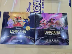 Lot 2 Boxes Disney LORCANA BOOSTER The First and Two Chapter Chinese 48 Packs - Image 2