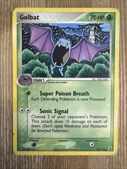 Golbat 43/113 2005 EX Delta Species Pokemon Card Non Holo Uncommon - HP - Image 1