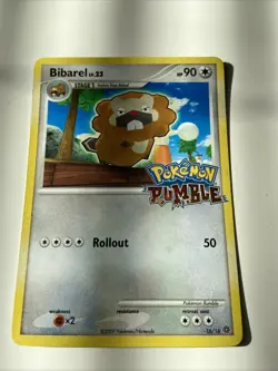 Pokemon TCG Bibarel Rumble Card 16/16 - Image 1