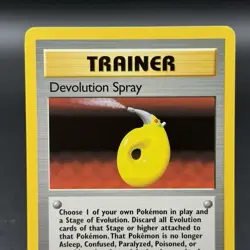 Pokemon TCG Devolution Spray Trainer Base Set 72/102 Regular Card, NM - Image 2