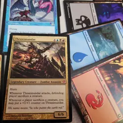 Grixis Shard RARE ***DRAGONS DRAKES*** TRIBAL COMMANDER MAGIC DECK 100 MTG Cards - Image 1