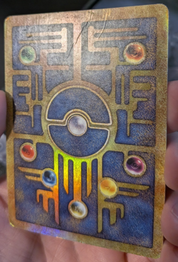 Pokemon TCG Ancient Mew Promo Holo Rare Vintage Card Damaged - Image 5