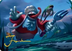 Quina, Qu Gourmet (11/53) - Gold Stamped NM (Art Card) [Magic MTG] - Image 1