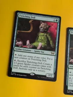 Twitching Doll x3 Duskmourne. Spider Toy Magic the Gathering 3 Card. - Image 4