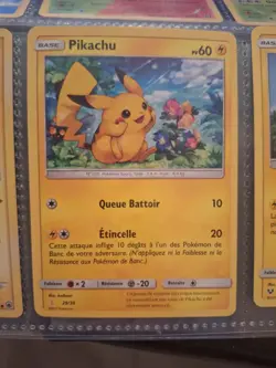 Pikachu 29/30 – French Pokemon Card – 2017 Mini Set – NM – Cute Artwork - Image 1