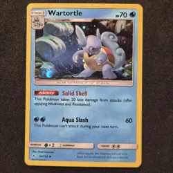 Wartortle 34/214 Holo Promo Cosmos Unbroken Bonds Foil Pokemon TCG Card - Image 1